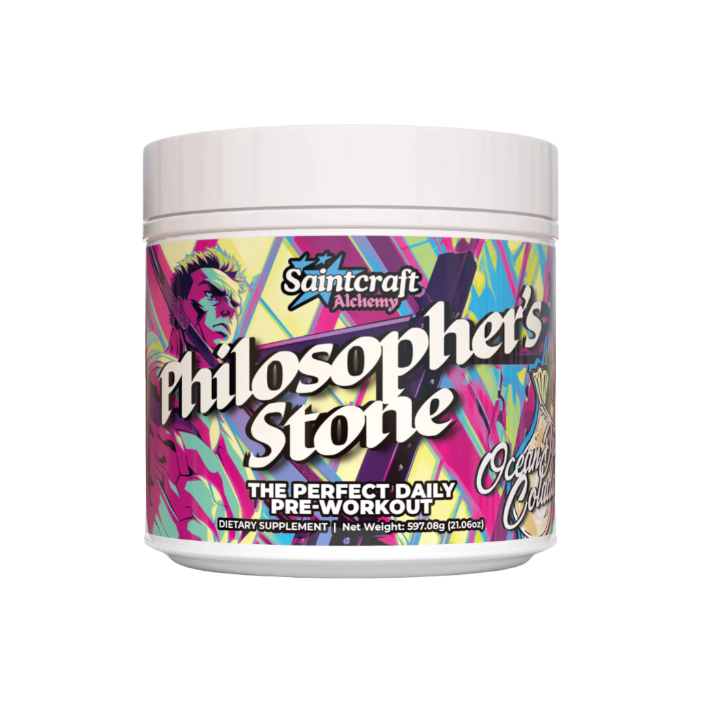 Philosophers Stone Pre-Workout Bottle
